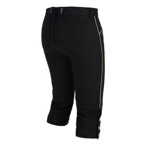 Venta al por mayor señoras negro de cintura alta Lederhosen pantalones cortos hasta la rodilla estilo de las Bermudas logotipo personalizado lavado técnica impermeable OEM - Product Image 2
