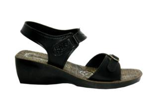 Sandale épaisse de plein air en PU pour femmes et filles, style décontracté - Product Image 2