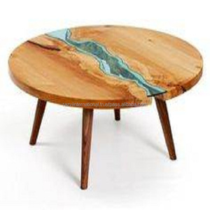 Mesa Grande de epoxi de lujo, Superior redondo - Product Image 2