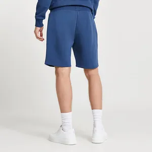 Vente en gros de shorts de sport personnalisés pour hommes 100% polyester tissu Oxford séchage rapide respirant taille élastique longueur au genou toutes tailles - Product Image 6