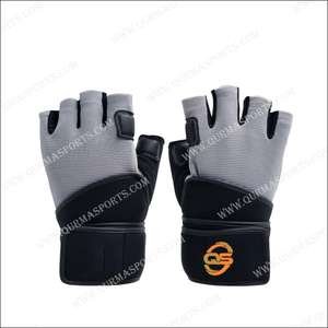 Gants d'haltérophilie de haute qualité Gants de gymnastique sportive en cuir respirant et néoprène - Product Image 4