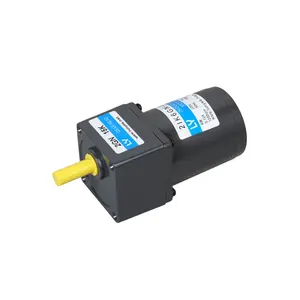 Kecil AC Motor 220v 180w 200w 3 Phase Low Noise Tinggi Torsi Listrik AC Gear Motor Untuk lift Drive Dengan Rem