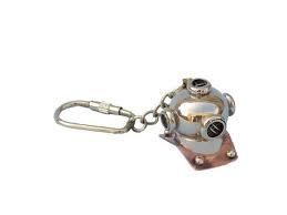 Top selling customerised new designer pure brass keychain at wholesale price - Product Image 4