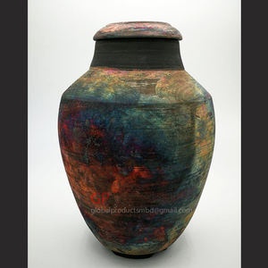 Urne funéraire à finition antique Plusieurs couleurs pour cendres humaines - Product Image 3