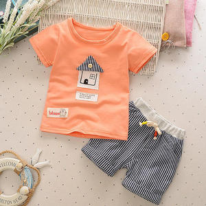 Ensembles de vêtements pour enfants en coton 100% de qualité supérieure, 2 pièces, collection automne, nouvelle exportation, vente chaude, provenance du Bangladesh, qualité OEM. - Product Image 1