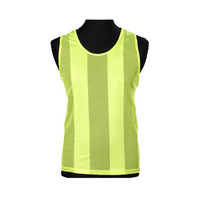 Chaleco de malla para entrenamiento de fútbol, fútbol sublimado, baberos, venta al por mayor