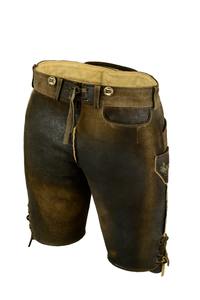 Lederhosen para Hombre en Gamuza de Cabra Uring Dunkel - Product Image 2