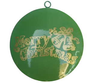 Christmas <b>Tree</b> <b>Ornaments</b> Wholesale Round Decal Metal <b>Tree</b> Decoration Christmas <b>Ornament</b> High Quality - Product Image 1