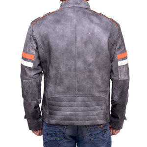Veste en cuir personnalisée de haute qualité pour hommes, disponible en couleurs et Design, meilleure vente - Product Image 5