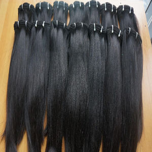 Extensions de cheveux humains vierges indiens Remy blondes 613, lisses, à double trame, tissées à la machine - Product Image 5