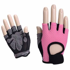 wholesale Summer Women <b>Fitness</b> Sports Gloves Thin Half Finger Gym Yoga Weightlifting Bodybuilding Non-slip Training Equipment - Product Image 1