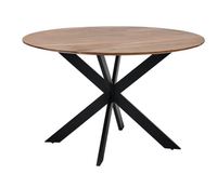 Nouvelle table à manger octogonale en bois massif 2021 avec pieds en métal croisés, pliable, design moderne pour usage commercial, centres commerciaux, écoles, extérieur et parcs