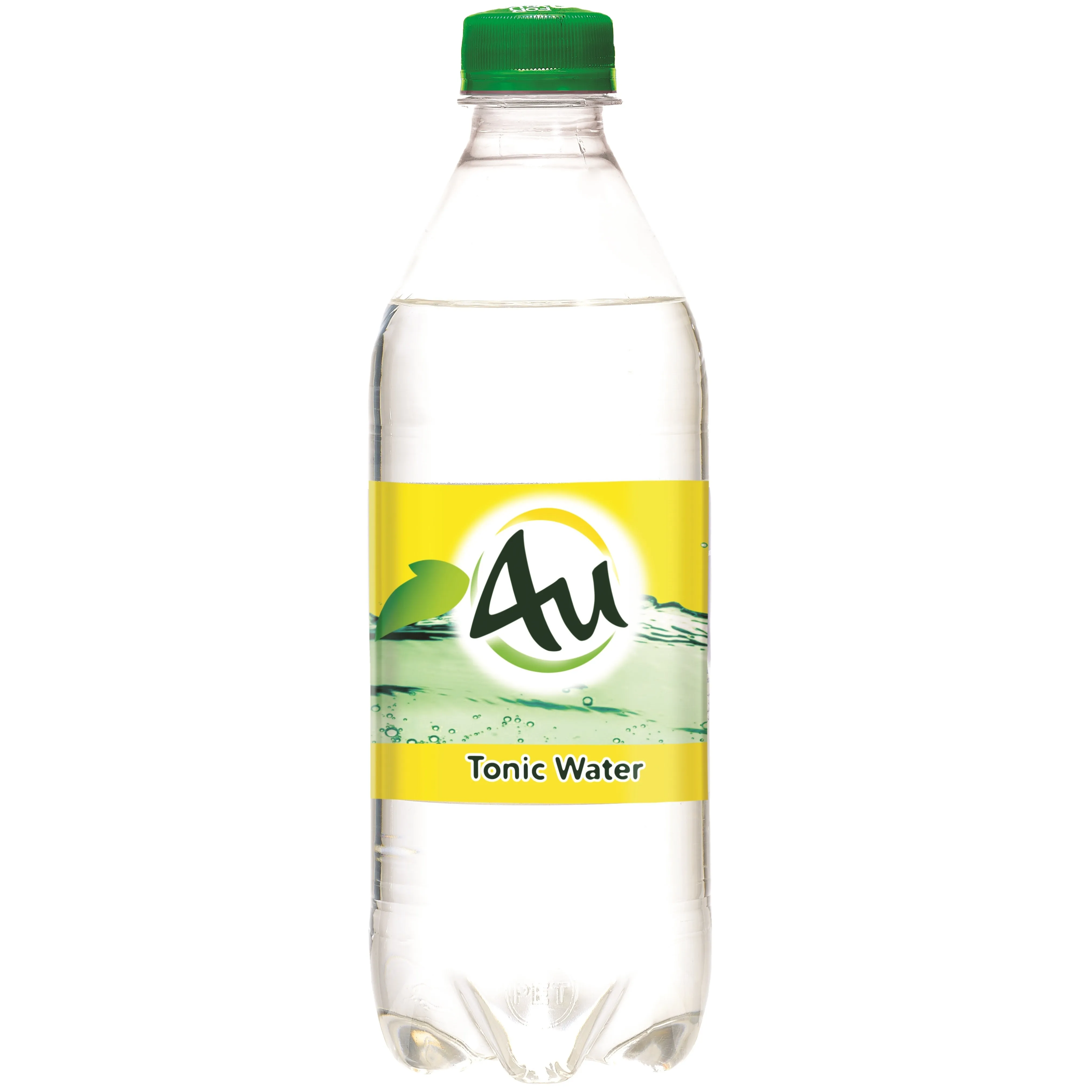 Água fria 4u tônica 500 ml, frasco brilhante carbonizado bebida macia refrescante bebida fresca