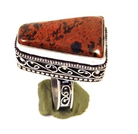Bague en pierre précieuse naturelle certifiée IGI, argent sterling 925 plaqué rhodium, labradorite bleue chatoyante, style bohème, sertissage gypsy