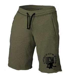 Pantalones cortos de gimnasio para hombre de alta calidad con diseño personalizable poliéster/algodón de secado rápido y transpirable - Product Image 4