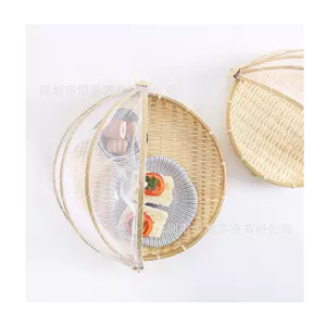 ฝาปิดถาดไม้ไผ่สานเป็นของที่ใช้บนโต๊ะอาหารหลายขนาดจากงานฝีมือเวียดนาม - Product Image 4