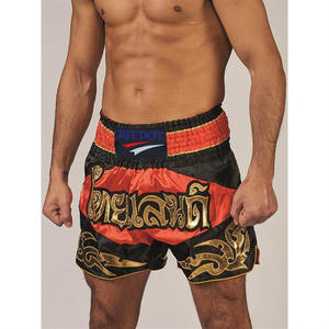 MMA BJJ — coffret de combat pour hommes, jeu de boxe classique thaïlandais, court avec votre Logo - Product Image 4