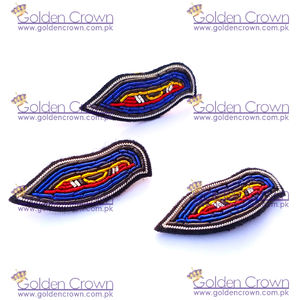 Broche de broderie en fil de lingot avec badges brodés à la main - Product Image 3