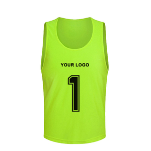 Wholesale Outdoor Team Sports Wear Jersey Reversible Custom Design Mesh Football Soccer Pinnies <b>Training</b> Vests <b>Bibs</b> - Product Image 3