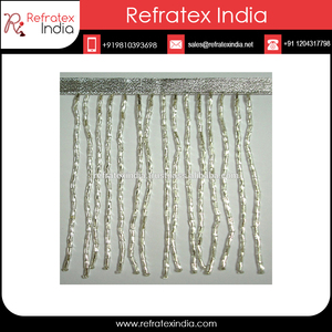 Wholesale Price <b>Direct</b> Factory Supply <b>Beaded</b> Fringe Indian Supplier - Product Image 2