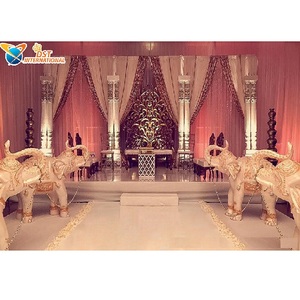 Mandap abierto de estilo indio para boda, Mandap abierto de estilo moderno para ceremonia de boda india - Product Image 1