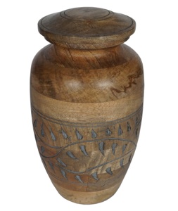 Urna de cremación clásica de madera - Product Image 6