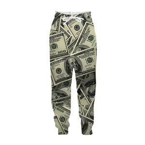 Pantalon de jogging à rayures pour hommes, jogging décontracté de couleur unie, haut de gamme, grande taille, vente en gros, - Product Image 5