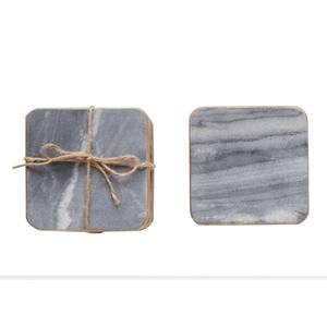 Posavasos brillantes para mesa de café, mesa de comedor, escritorio estilo rústico, con aluminio metálico, recién llegados, de la mejor calidad - Product Image 3
