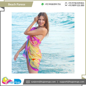 Paréos de plage de haute qualité vente directe d'usine nouveauté conception accrocheuse vente chaude vêtements de plage séchage rapide doux sans azo - Product Image 5