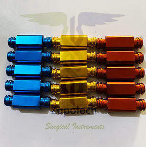 Adaptador de liposucción de acero inoxidable y aluminio, colores surtidos anodizados, diseño personalizado para todo tipo de cánula - Product Image 3