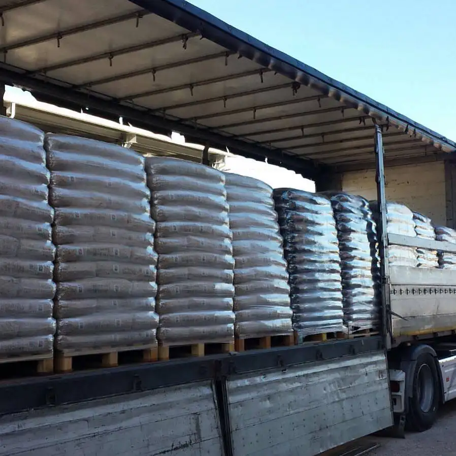 В европейском стиле древесных гранул Дин Плюс/ENplus-A1 древесных гранул