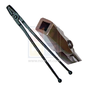 Instrument vétérinaire SAE 4140 en carbone moyen de 14 pouces avec mâchoire de 1/2 pouces et rênes de 2 à 1/2 pouces Pinces à embouts en V de 14 pouces - Product Image 1