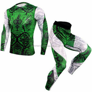 Ensemble de vêtements de Sport pour hommes, tenue de fitness, d'entraînement, de gymnastique, vente en gros, - Product Image 6