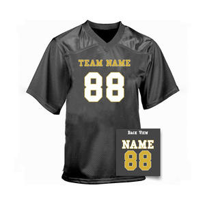 เสื้ออเมริกันฟุตบอลแบบสั่งทำคุณภาพสูง พร้อมรูระบายอากาศด้วยเลเซอร์ ตัวเลขปักแบบ Tackle Twill แห้งเร็ว - Product Image 2