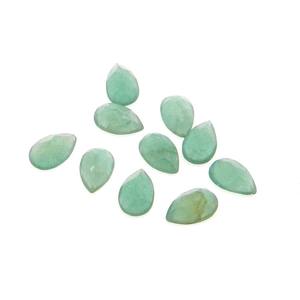 Mica Verde Natural Aventurina, Corte Pera de 8x5mm, 0.8 Quilates, Gema Suelta de Calidad AA para Joyería - Product Image 6