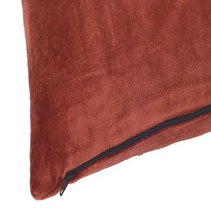 Oreiller décoratif en velours respirant, 100% coton, luxueux, écologique, motif imprimé brodé, lavable en machine, pour hôtel et maison - Product Image 3