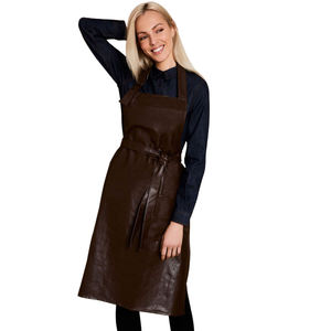 Premium Commercial <b>Kitchen</b> Cooking Sleeveless <b>Apron</b> Adjustable Strap Multiple Pockets Highest Standard Premium Leather - Product Image 6
