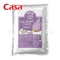 Polvo para Helado de Taro con Certificación HALAL, Mezcla de Polvo para Helado Suave con Sabor a Taro
