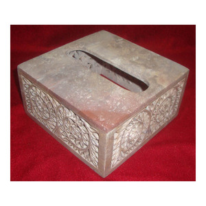 Antique <b>Tissue</b> Box For <b>Wedding</b> And Home Decorative - Product Image 1