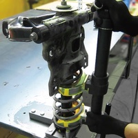 Kit de compresseur de ressort MacPherson, ensemble d'extracteurs de ressorts hélicoïdaux interchangeables pour voitures ABG 1976-1991