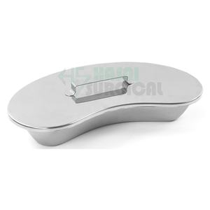 Plateau à instruments professionnel avec couvercle Piercing médical en acier inoxydable - Product Image 1