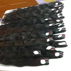 Rain quality Rain hair products free18 virgin Brazilian hair extension dark black Indonesian hair
