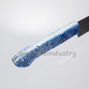 แฮนด์เมด J2เลเซอร์แกะสลักธรรมชาติทุกวันครัวตัดการใช้งานมีดครัวที่มีเปลือกหนังปก (Smk1967) - Product Image 6