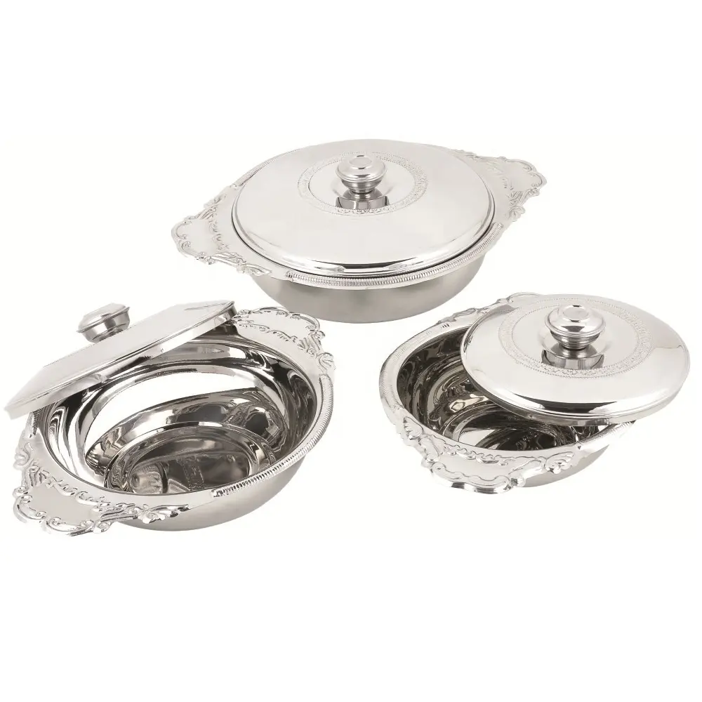 High Quality Stainless Steel Round Dolphin Dish