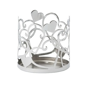 Export Quality Metal Silver Shiny Best Selling Home Decorating <b>Tealight</b> Votive for Christmas Decoration Use Candle Holder - Product Image 3