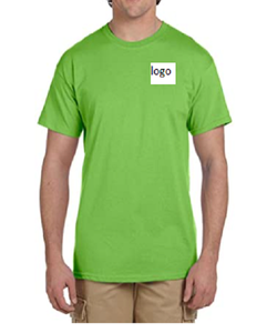 Men's Dry Moisture Wicking T-Shirt 50% Cotton, 50% Polyester <b>Machine</b> Wash Preshrunk 50% Cotton/50% Polyester Jersey - Product Image 1