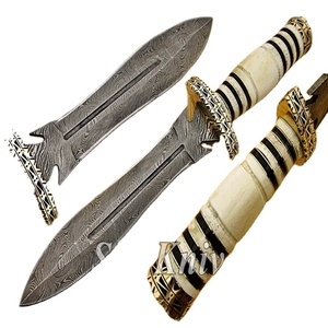 Grandsharp — couteau de chasse damas pour travail fait à la main, diy, (sm33) - Product Image 1