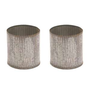 Set of 3 Pcs Cylinder Shape <b>Copper</b> <b>Vase</b> for Home Decor - Product Image 6