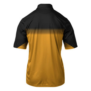 T-shirts piqué OEM de haute qualité pour hommes, polos de sport, polos unis de haute qualité, t-shirts personnalisés pour hommes. - Product Image 2