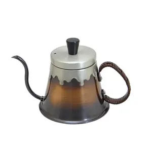 1.5L Pure Copper Teapot Thickened Red Copper Brass Boiling Kettle